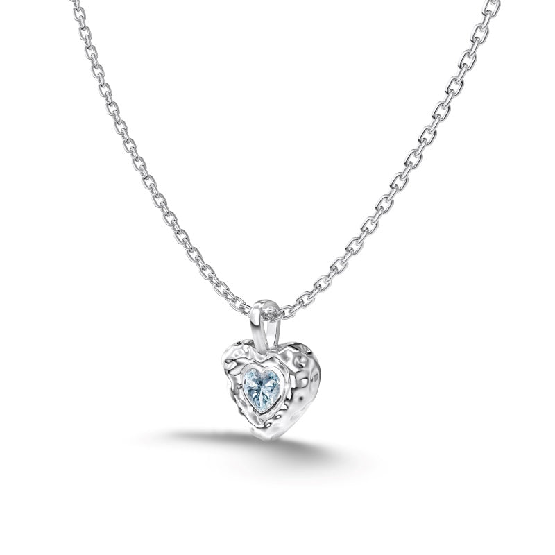 925 Sterling Silver Necklace & Pendant with Cubic Zircon